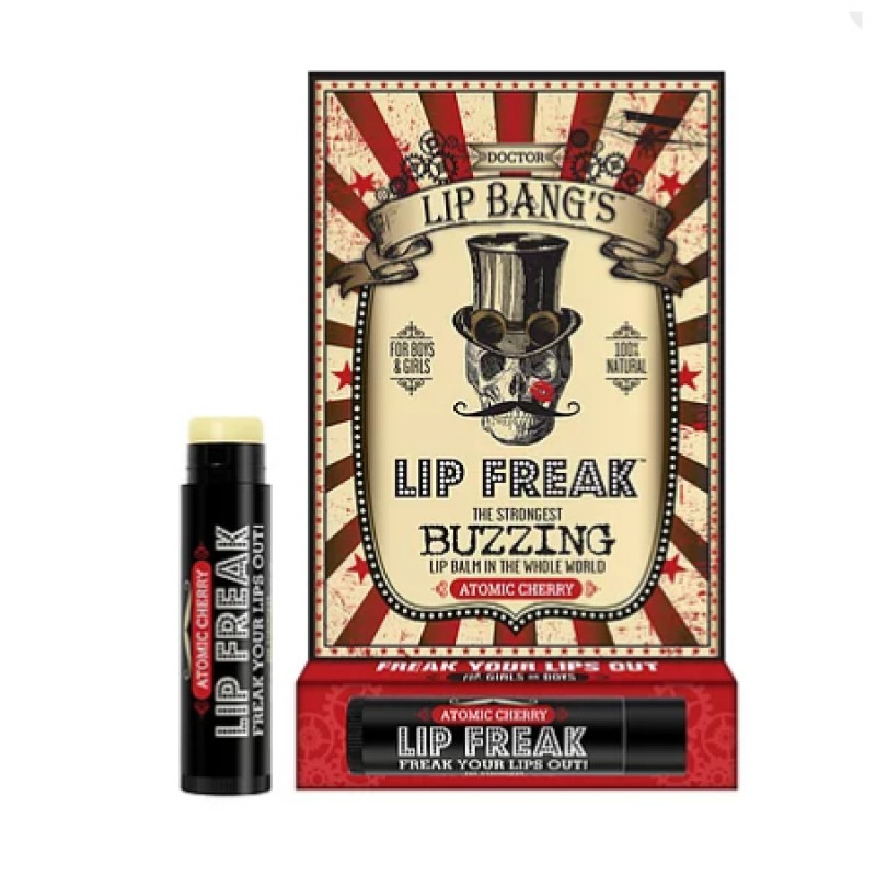 Doctor Lip Bang's Lip Freak Lip Balm - Atomic Cherry